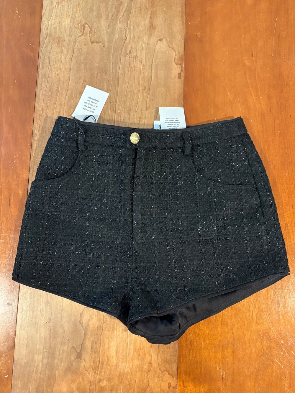 Lovers and Friends Devon Short Black Jeweled Shorts